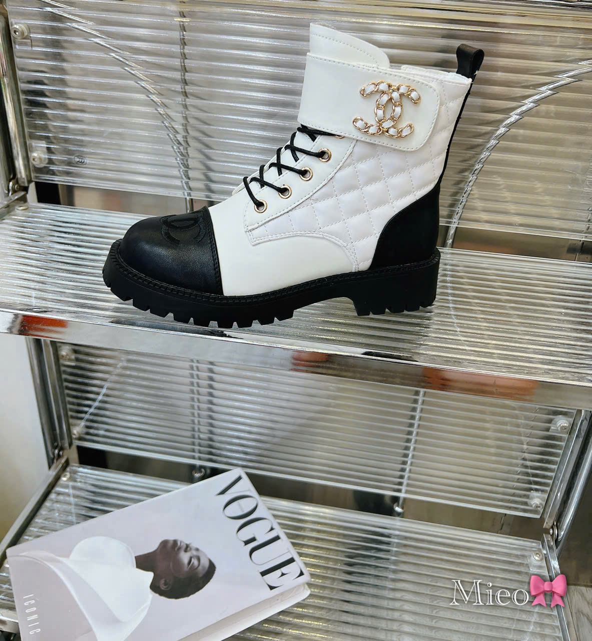 GIÀY BOTS CAO CỔ CHANENL