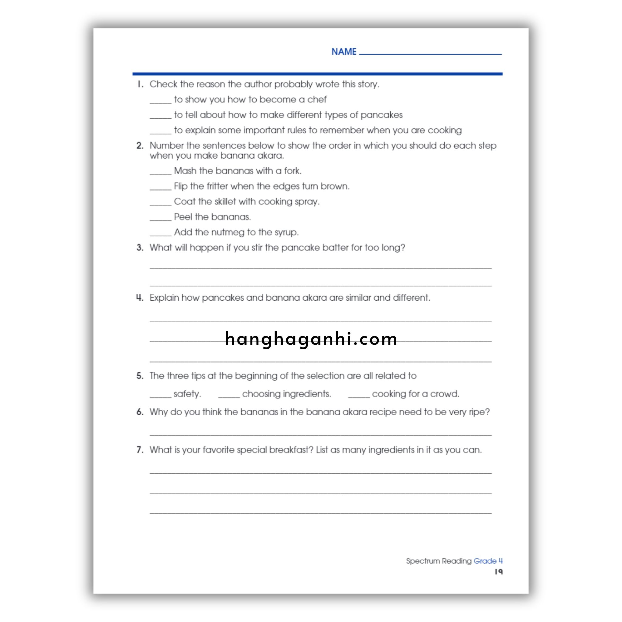 Sách Spectrum Reading Workbook Grade 4_thumbnail_16