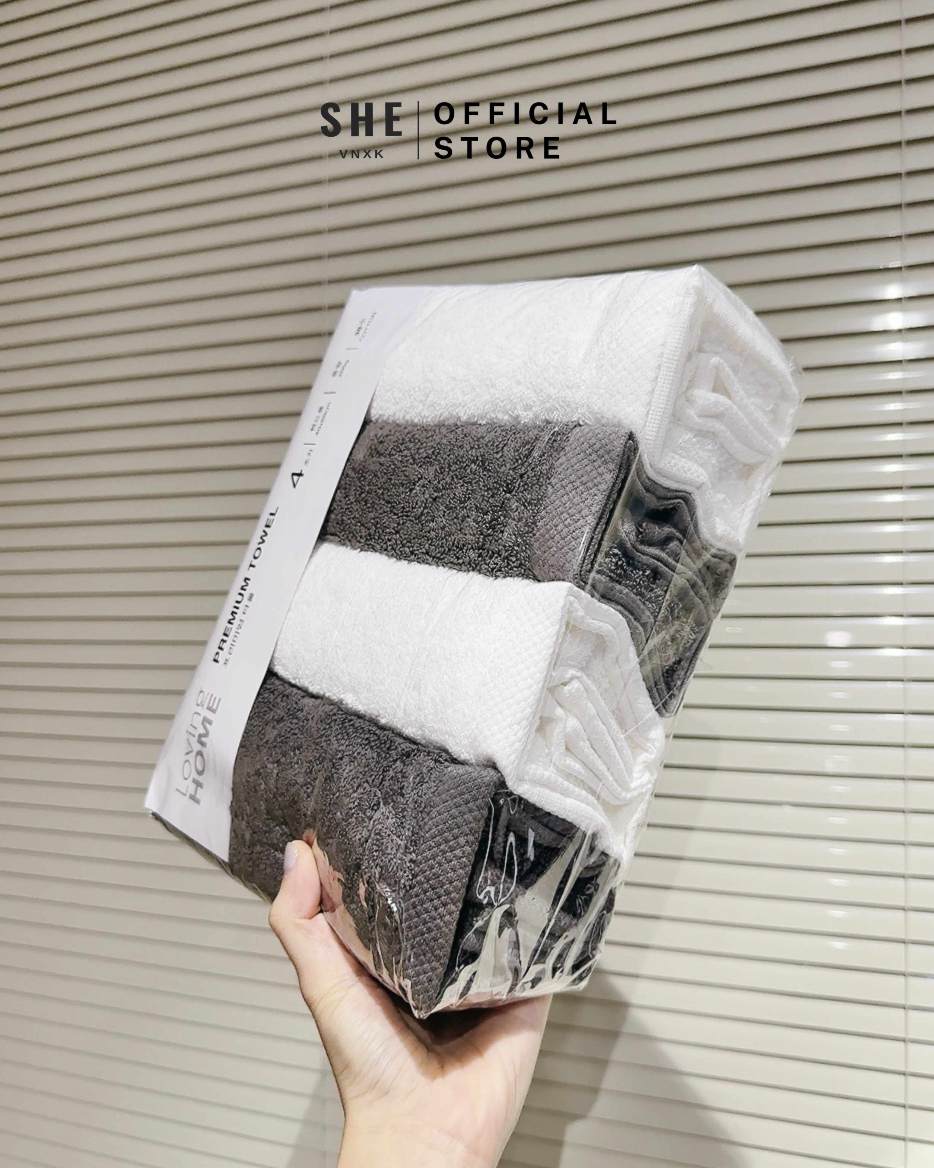 C294 SET 4 KHĂN XUẤT HÀN