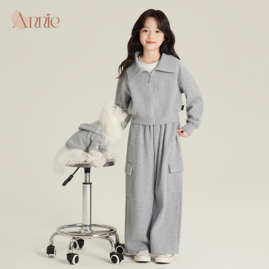 Bộ nỉ bé gái BD24069