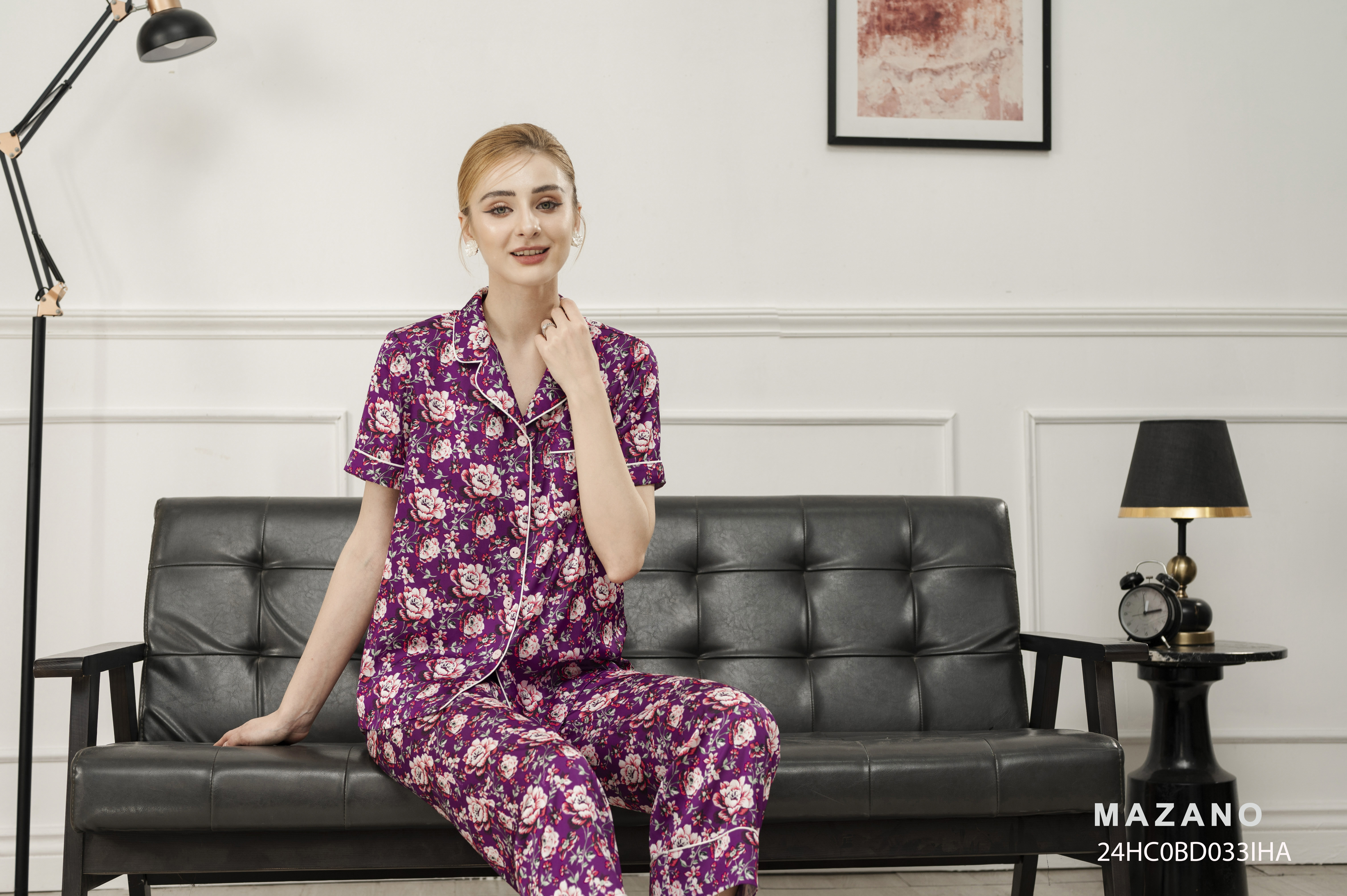 Bộ mặc nhà in họa tiết hoa cách điệu_thumbnail_1