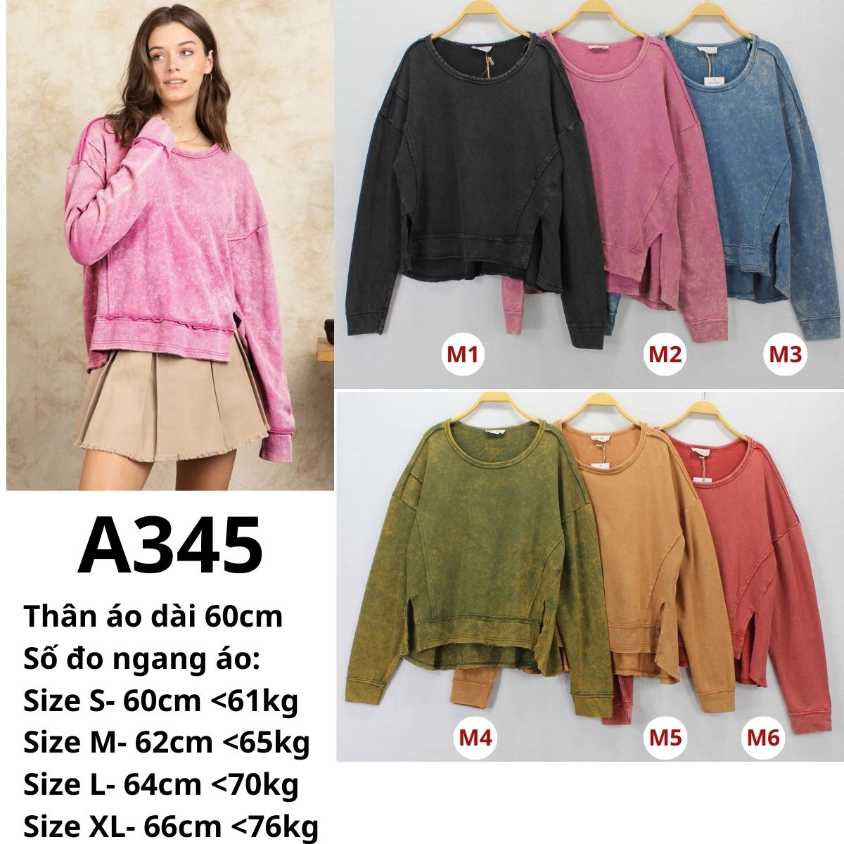 A345- ÁO SWEATER FP