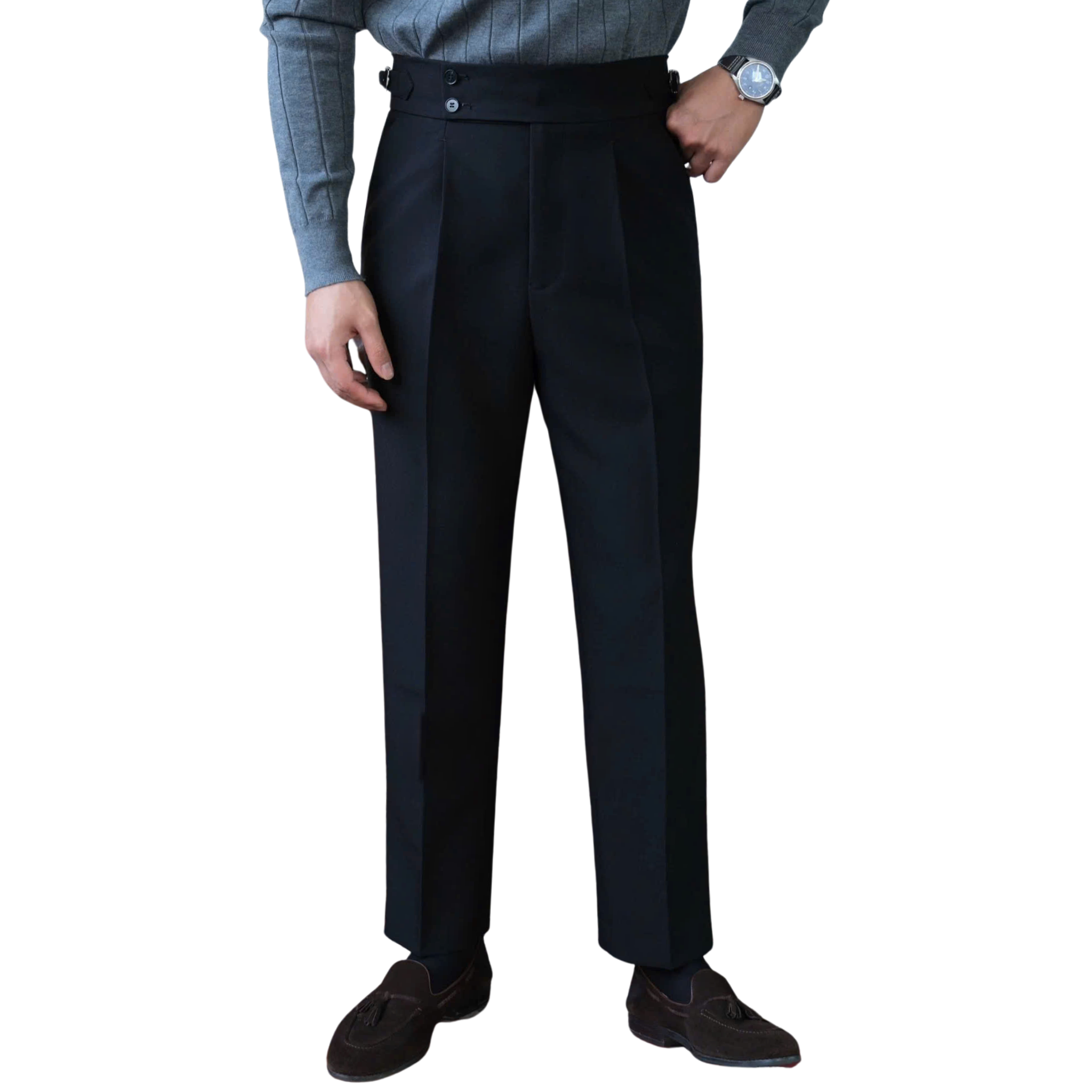 Quần Âu Sidetab Cạp Chun 3