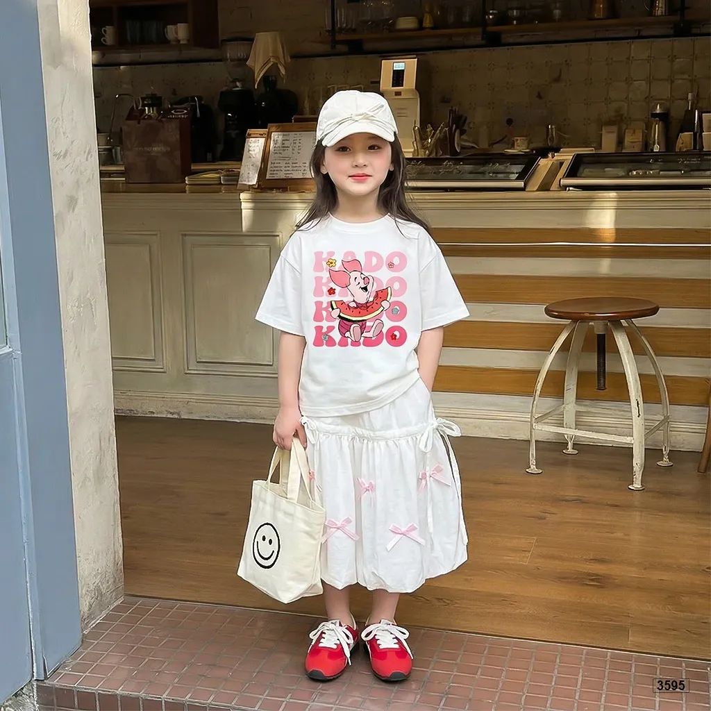 Áo thun cotton trẻ em phong cách Hàn Quốc Kado 3595_thumbnail_3