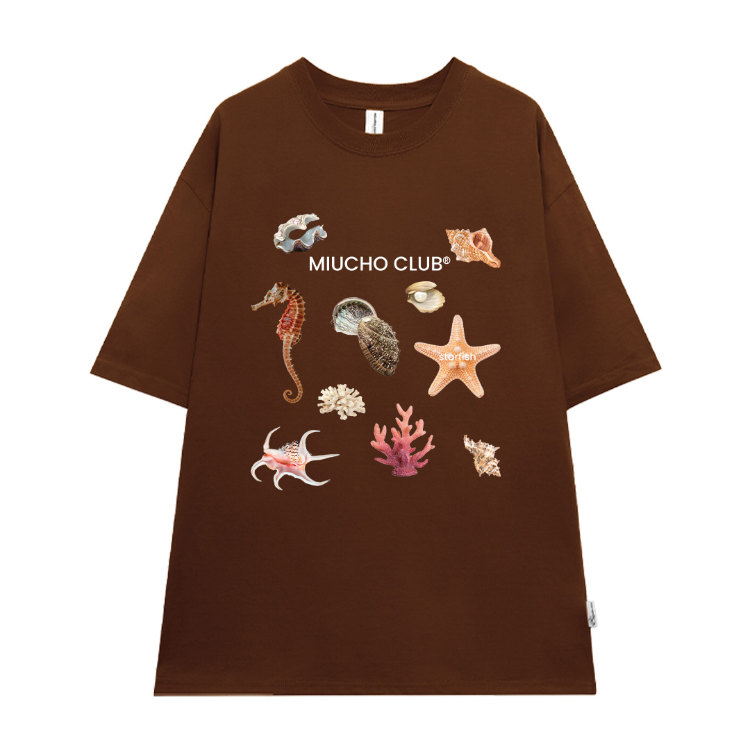 Áo thun form rộng mùa hè unisex ATD1049 Miucho cotton tay lỡ cổ tròn in mix_thumbnail_8