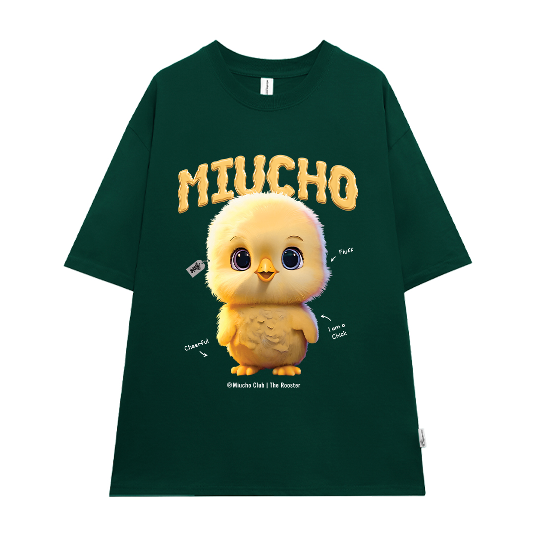 Áo thun form rộng 12 con giáp tuổi Dậu ATD1240 Miucho tay ngắn cổ tròn in mix_thumbnail_16