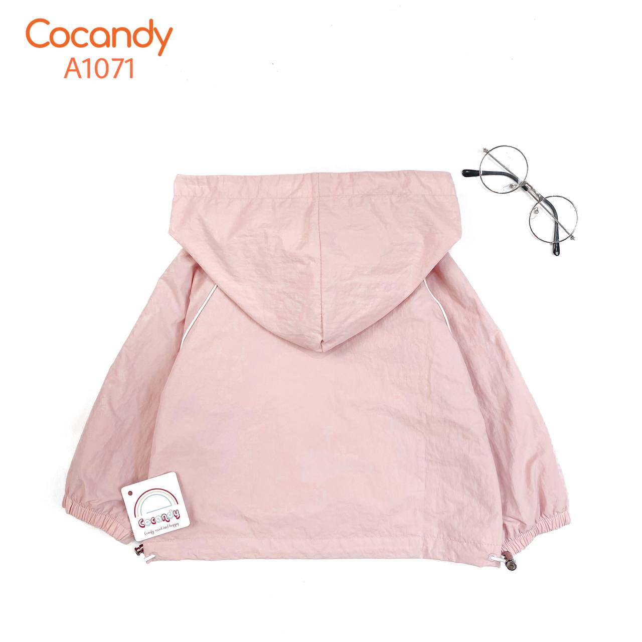 Áo khoác gió HỒNG có mũ_thumbnail_2