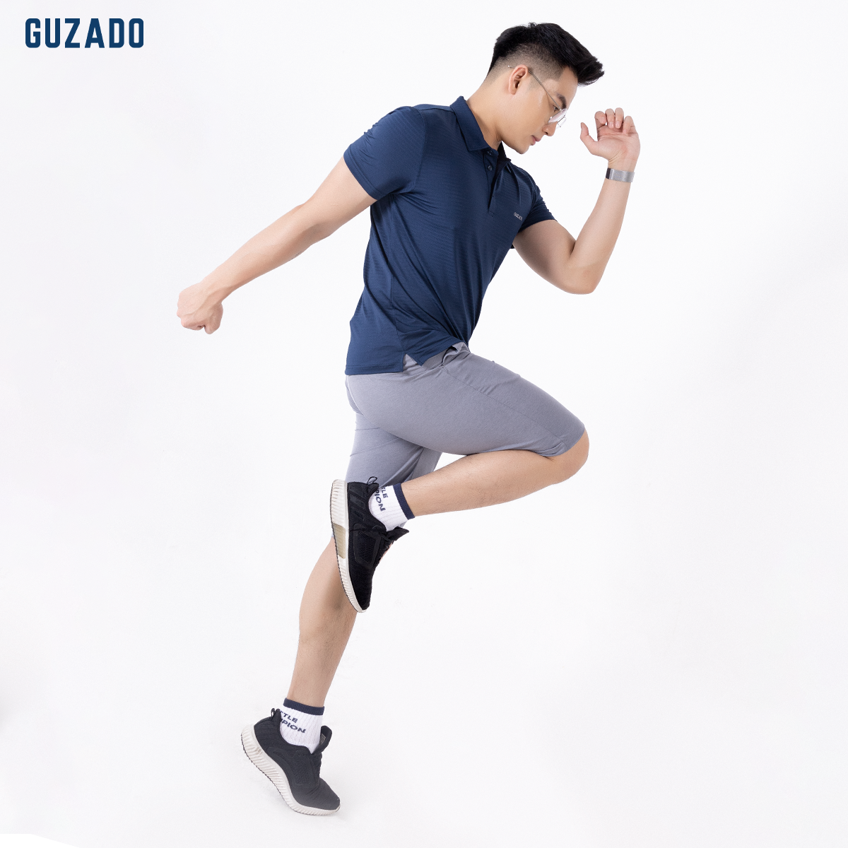 Áo Polo thể thao nam CoolMax-S1 Logo thương hiệu Guzado GPL01_thumbnail_11