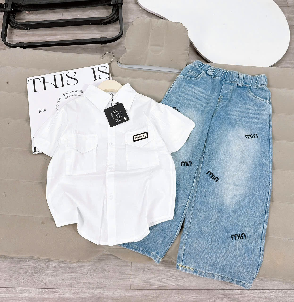 [X50] Bò dài sơ mi Min Min