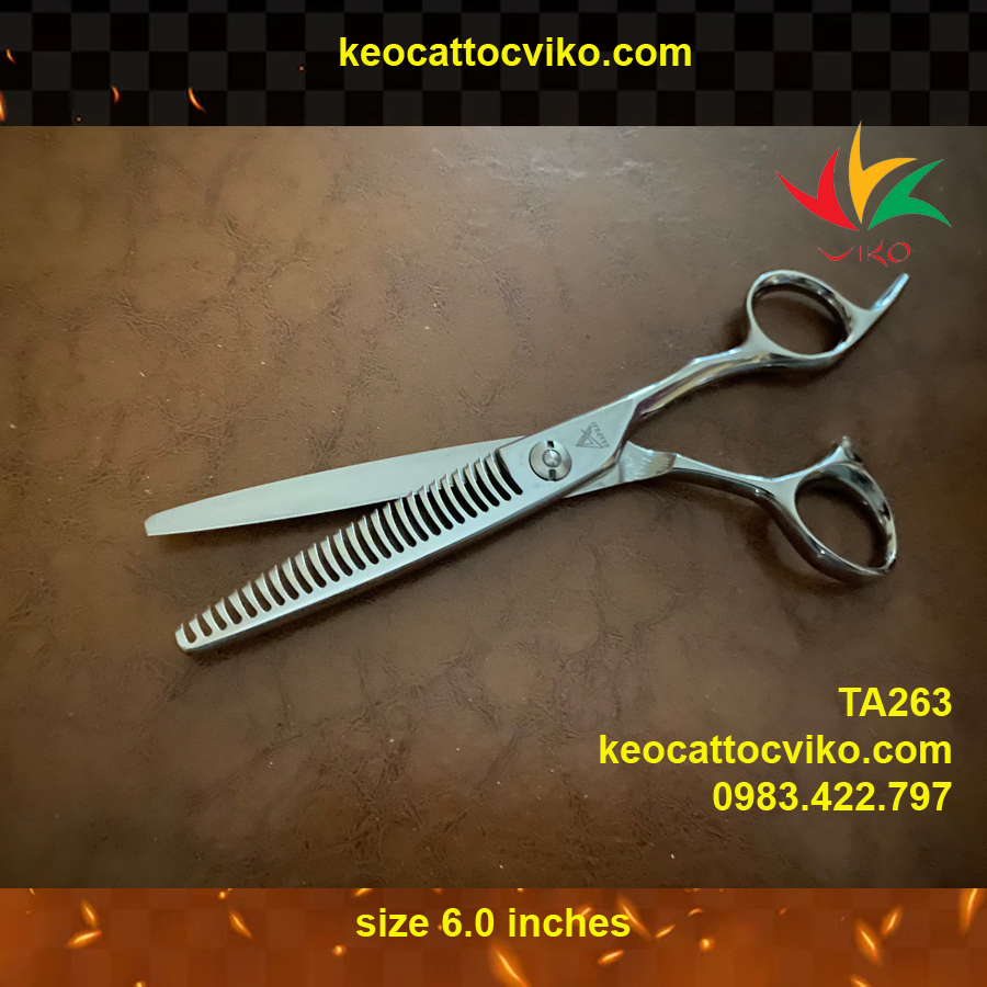Kéo tỉa tóc Viko AKAFUJI TA263 - bảo hành 1 năm_thumbnail_8