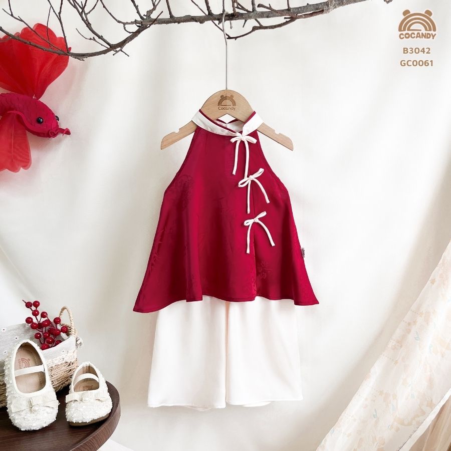 Bộ yếm ĐỎ Như Yên