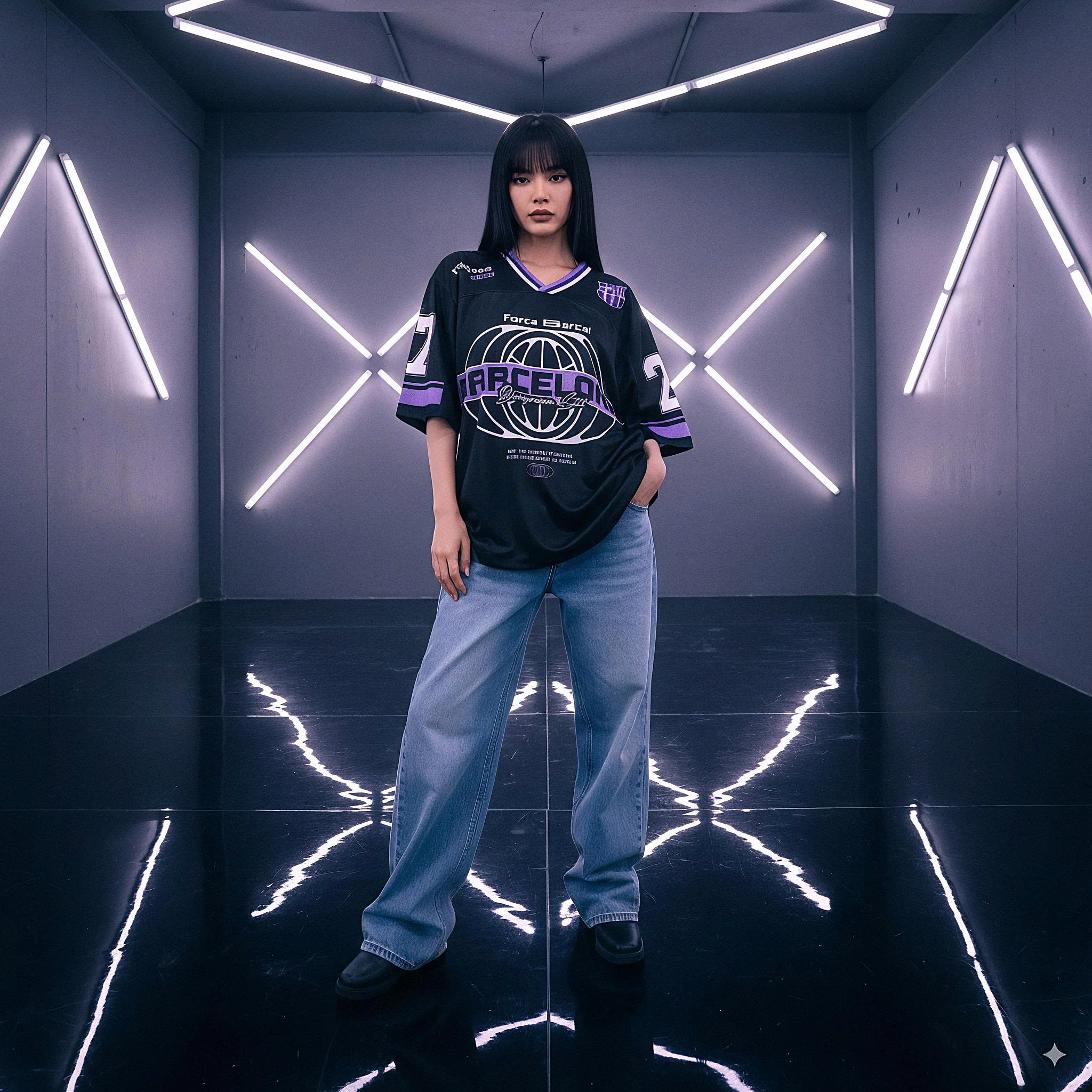 Áo Jersey Strivend CLB Barca đen_thumbnail_9