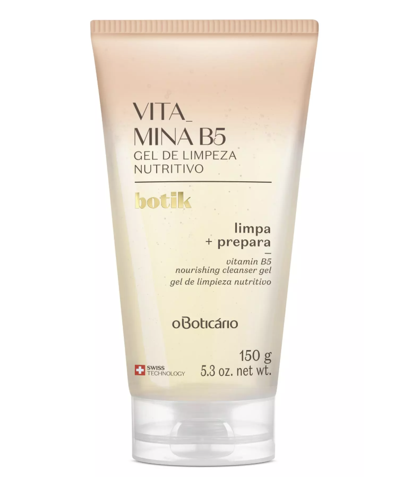 BOTIK GEL DE LIMPIEZA FACIAL NUTRITIVO VITAMINA B5, 150g
