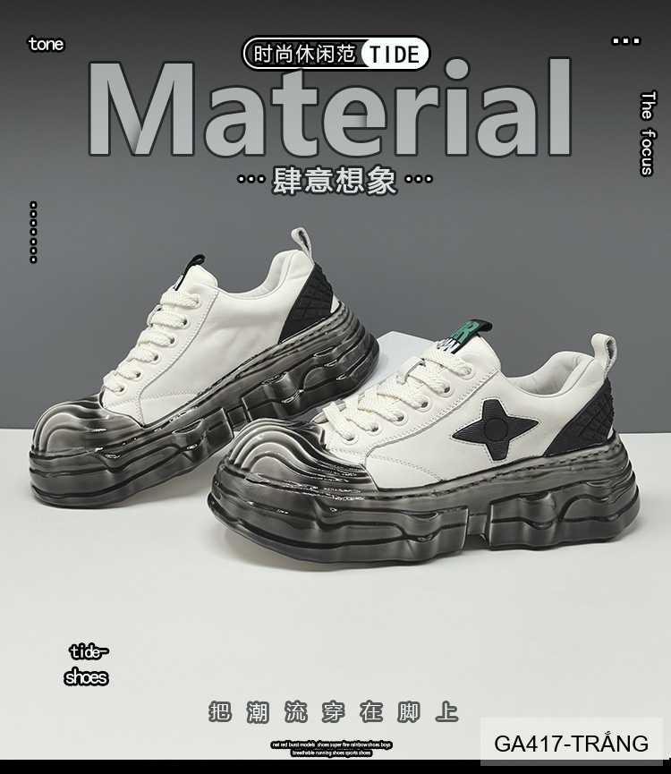 GA417 - Giày Sneaker Nam Đế Dày Tăng Chiều Cao Phong Cách Thời Trang Hàn Quốc_thumbnail_11
