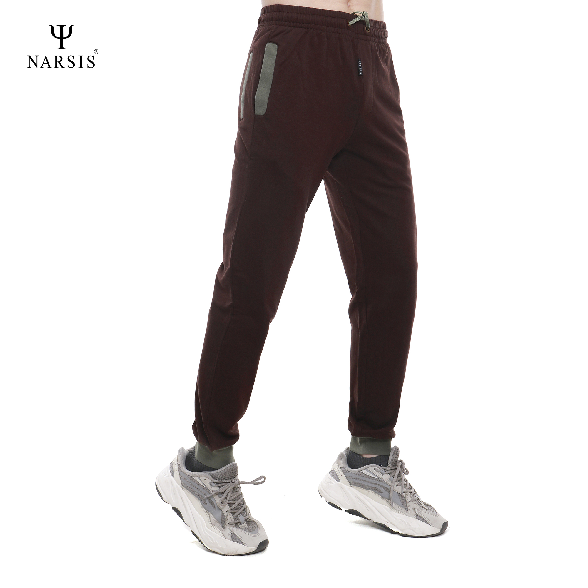 QUẦN DÀI NAM NARSIS  GHI ĐẬM G8007 NARSIS VẢI NỈ ẤM ÁP, MỀM MẠI, THÍCH HỢP MÙA ĐÔNG, GIỮ NHIỆT TỐT