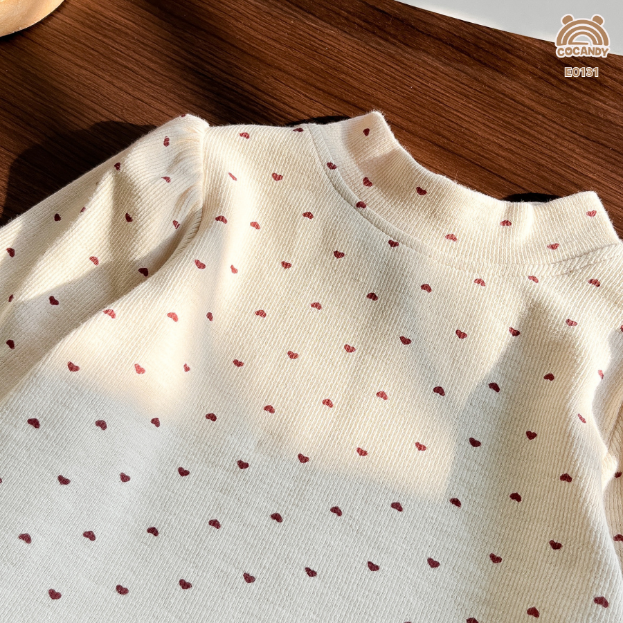 Áo giữ nhiệt BE chấm bi nhún gấu_thumbnail_4