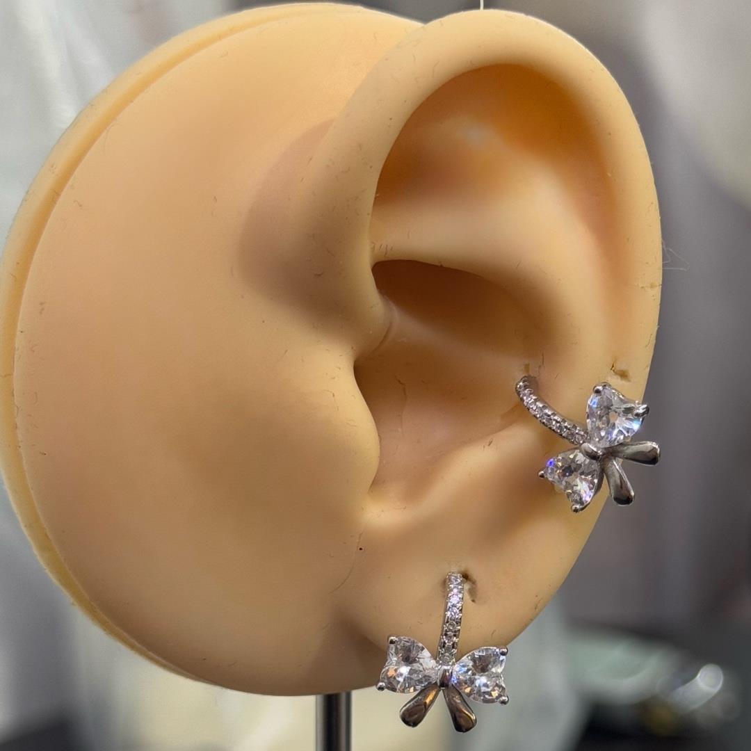 khuyên kiểu bạc xi bạch kim nơ to_thumbnail_3