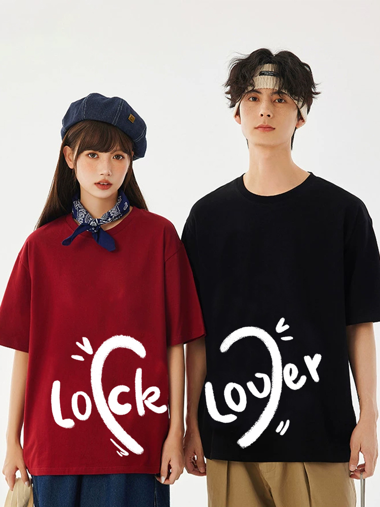 Áo thun cặp nam nữ đôi form rộng vải cotton co giãn thoáng mát ATD1667 Miucho in mix_thumbnail_3