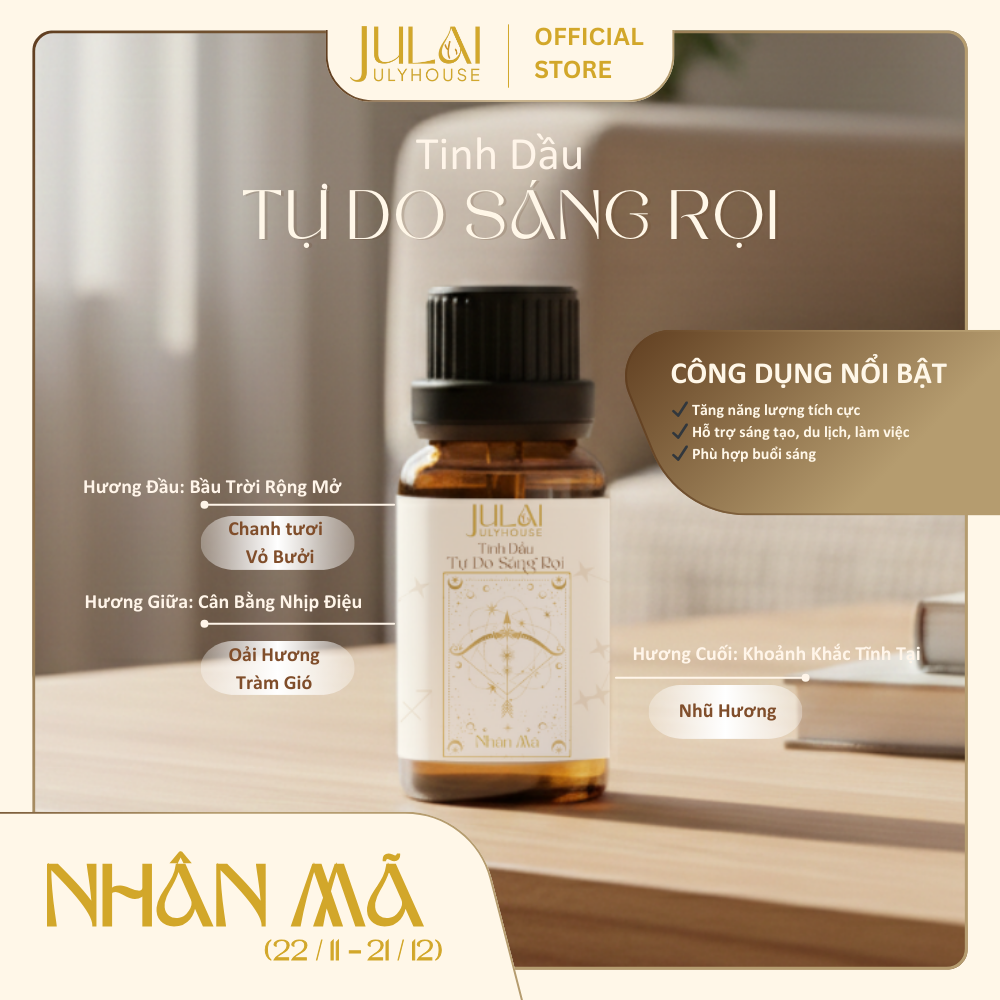 Tinh dầu thơm phòng cung hoàng đạo JULAI 10ml_thumbnail_13