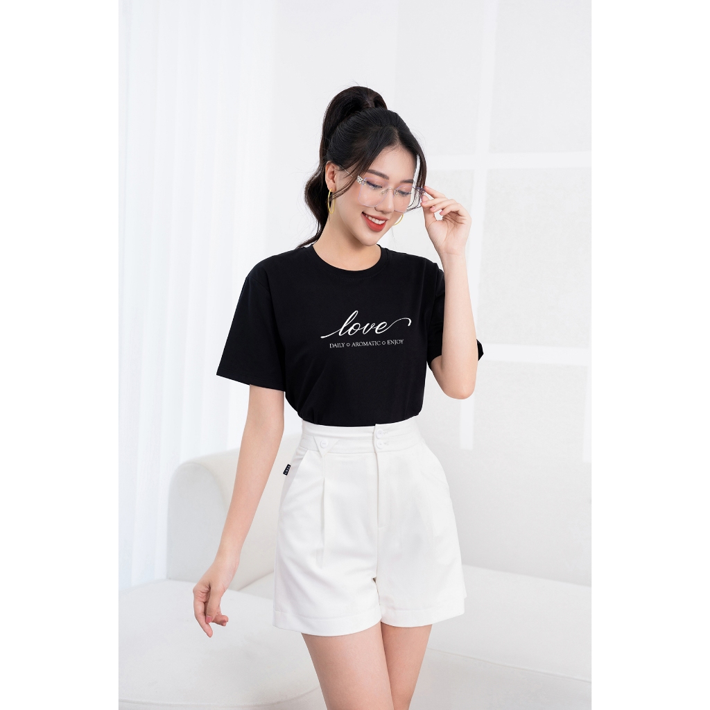 [Form Rộng] Áo phông nữ dáng rộng thun cotton - Loza G0011_thumbnail_7