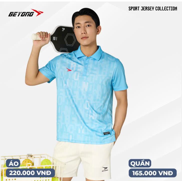 Áo thể thao nam nữ Pickleball Beyono Hype - CB03 (nhận đặt từ 5 áo)_thumbnail_3