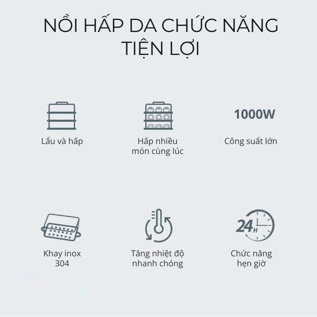 Nồi lẩu hấp thủy nhiệt Mishio MK382 tặng bình đun cao cấp_thumbnail_3