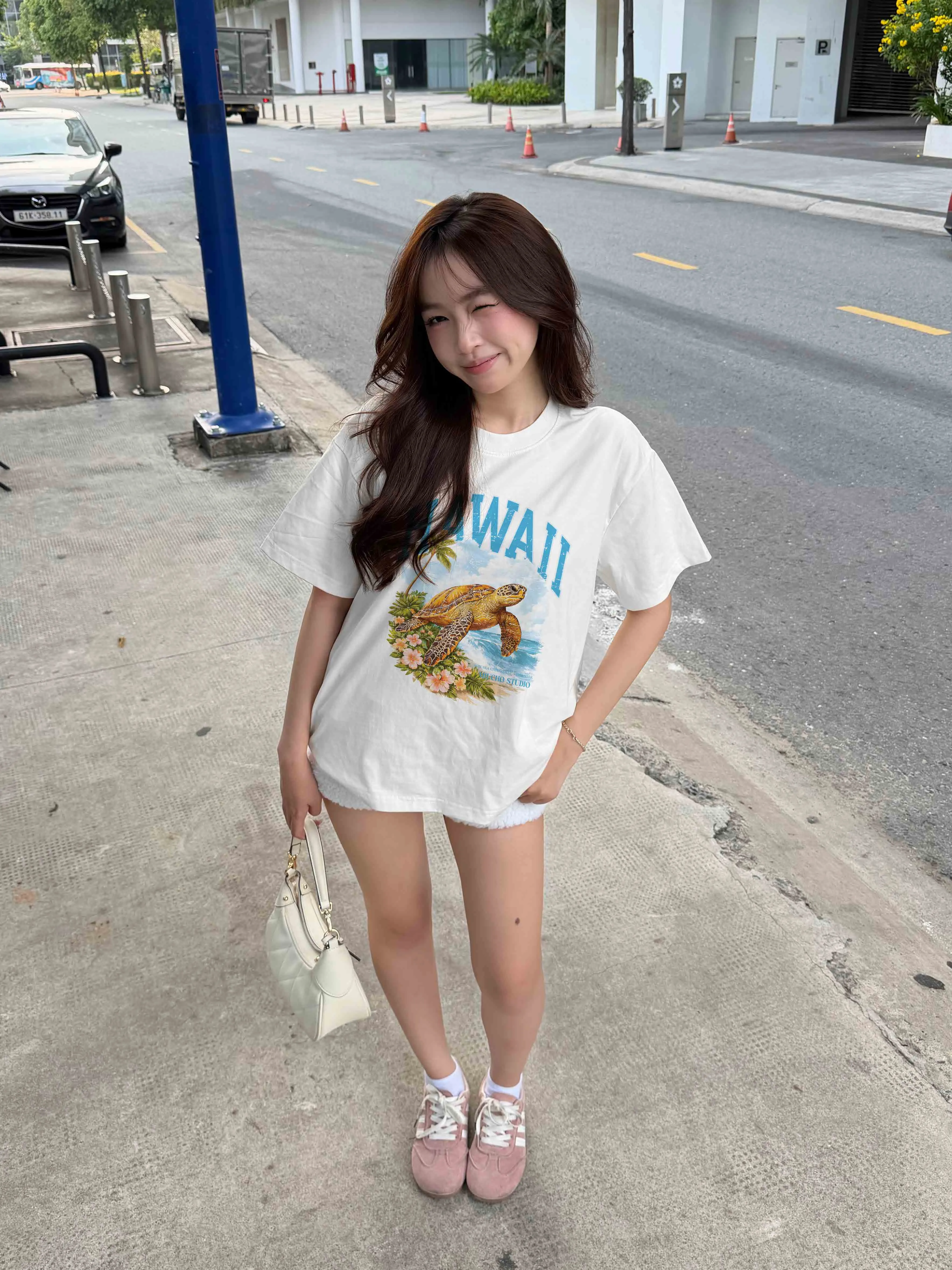 Áo thun boxy nam nữ hè biển Hawaii Miucho 3410_thumbnail_3