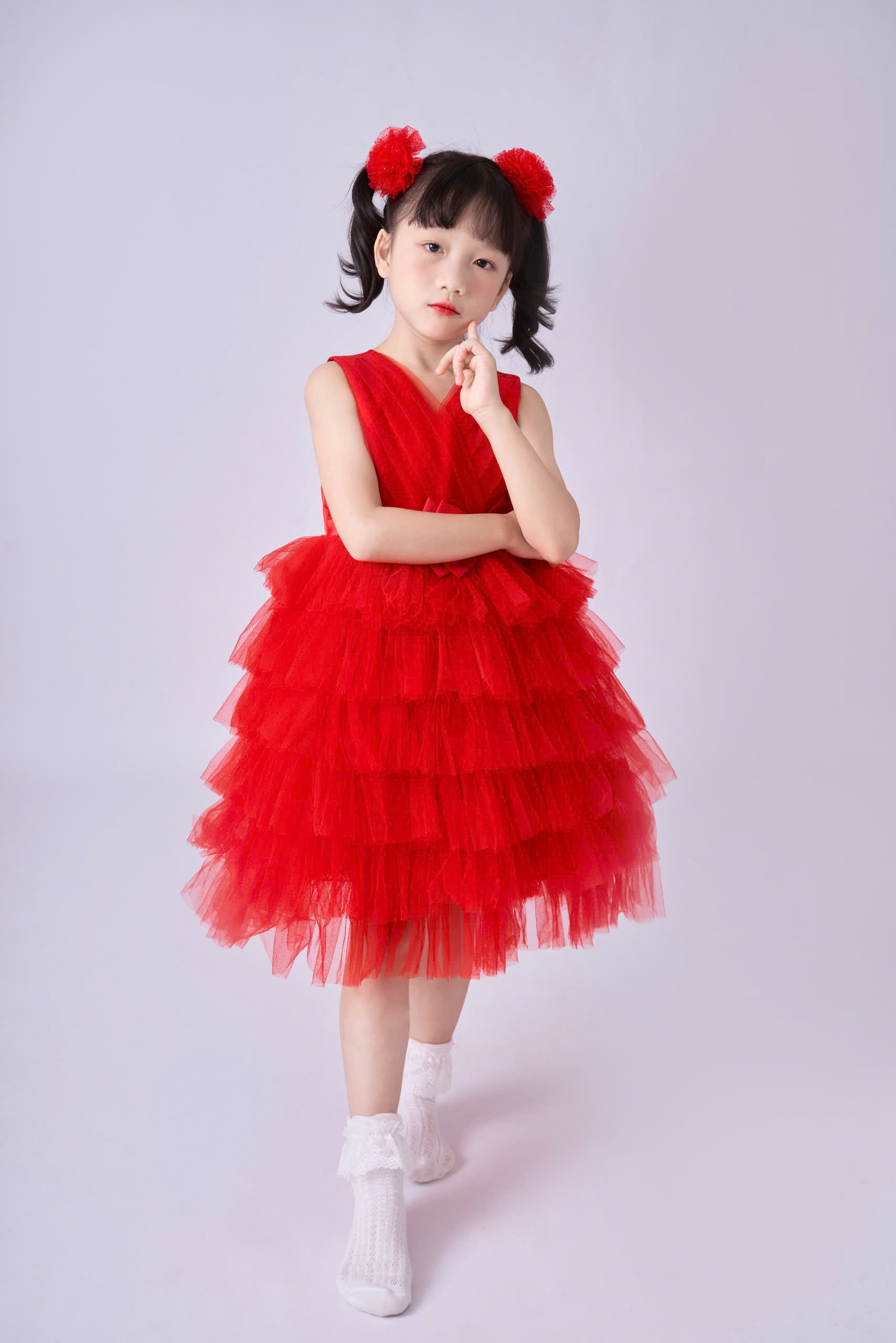 Váy công chúa xếp tầng, sát nách mát mẻ cho bé từ 7kg tới 45kg_thumbnail_13