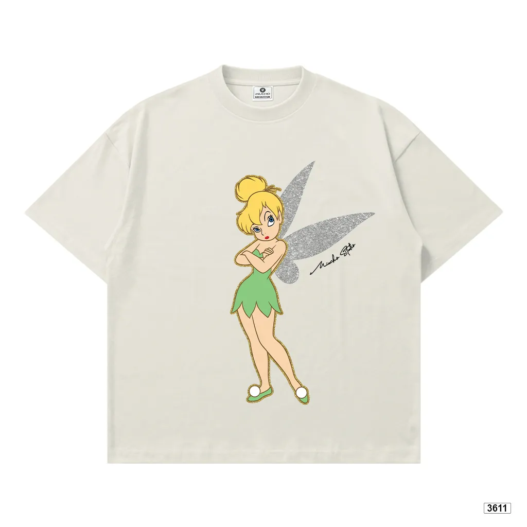 Áo thun nữ form boxy Tiinker Bell Miucho 3611_thumbnail_11