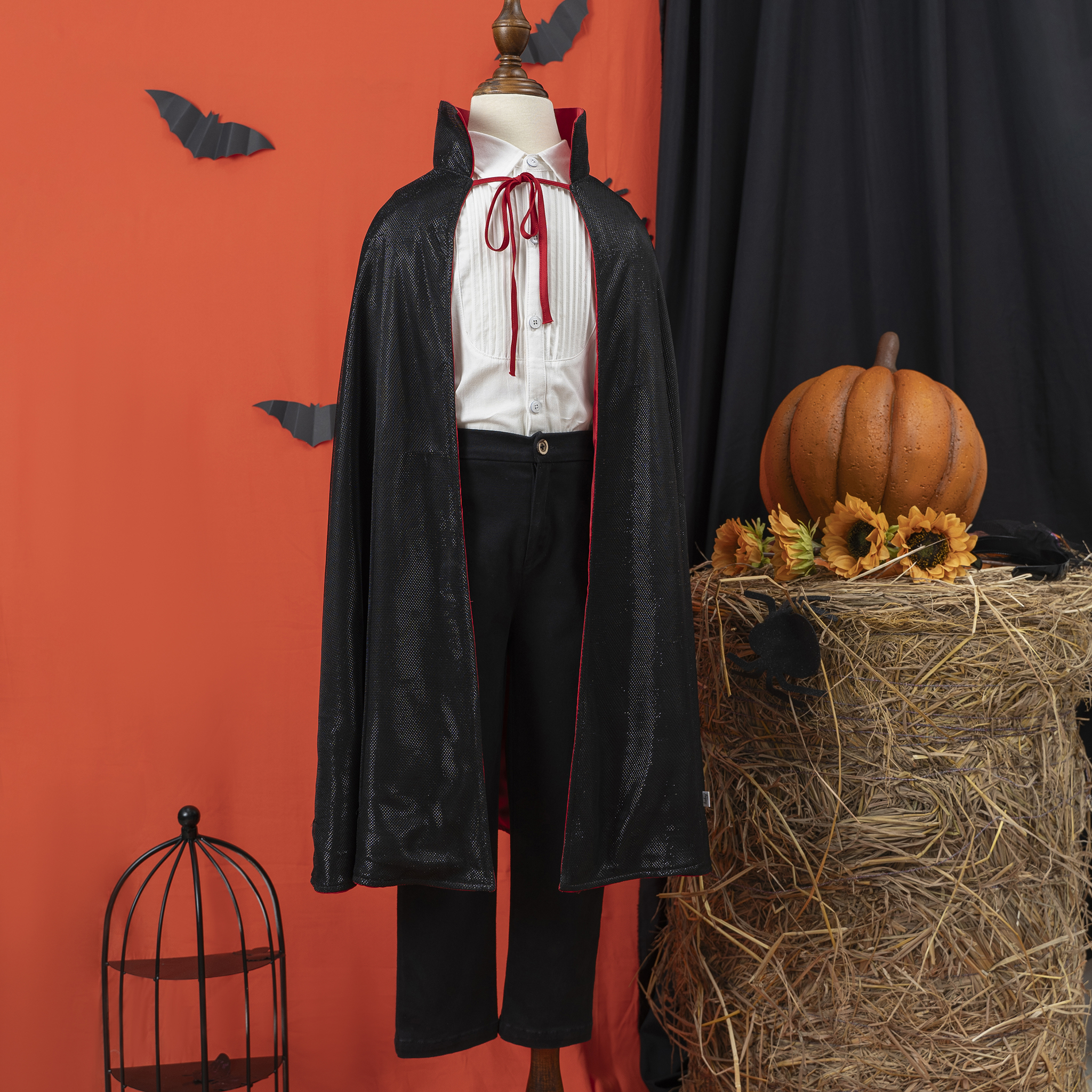 Áo choàng hai mặt bé trai