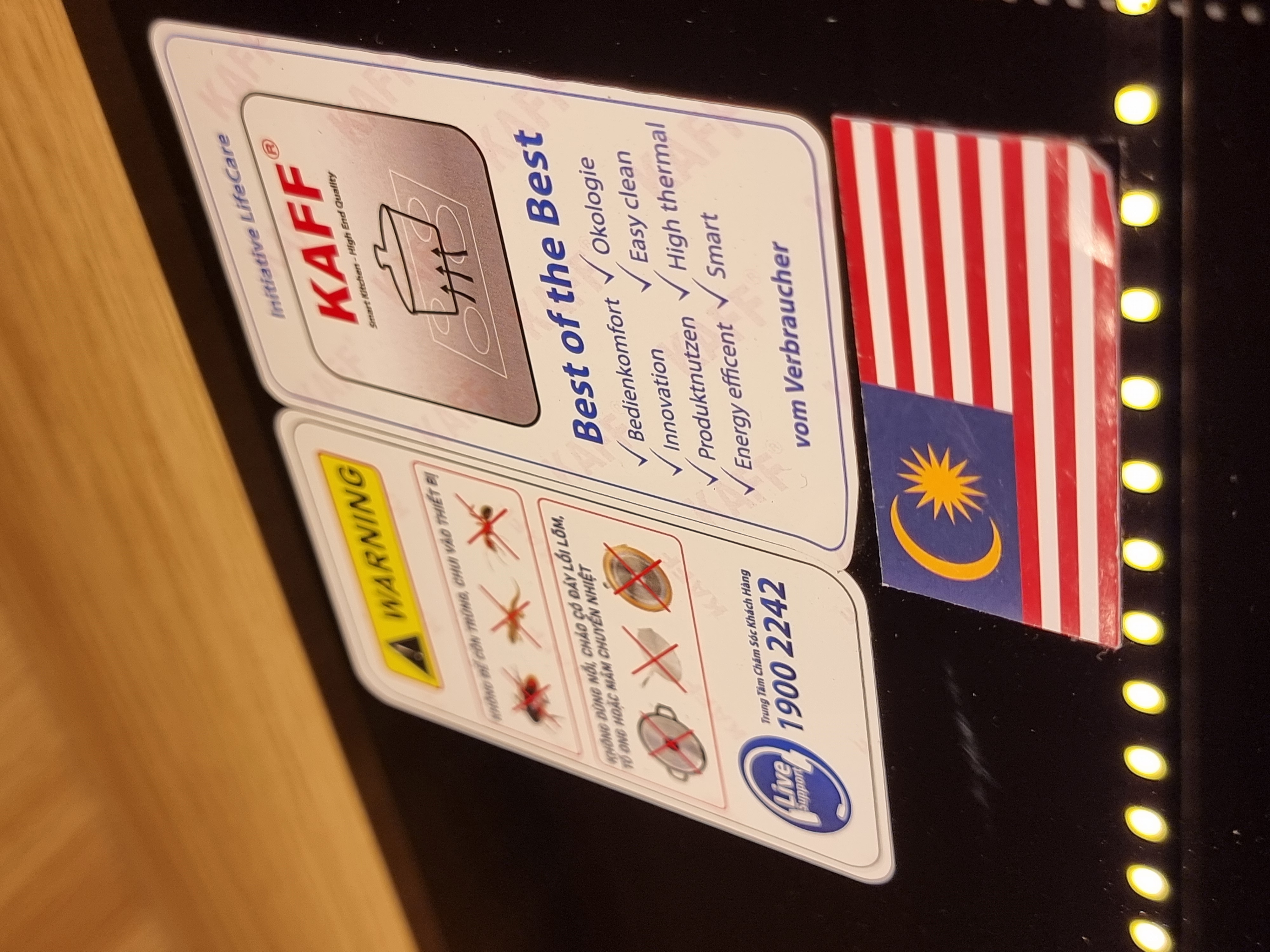 Bếp từ KAFF KF-IG707II - Ảnh 5