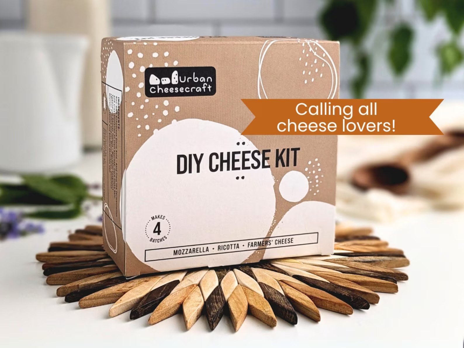 Cheesemaker’s Starter Box – Create Fresh Mozzarella, Ricotta & Farm Cheese