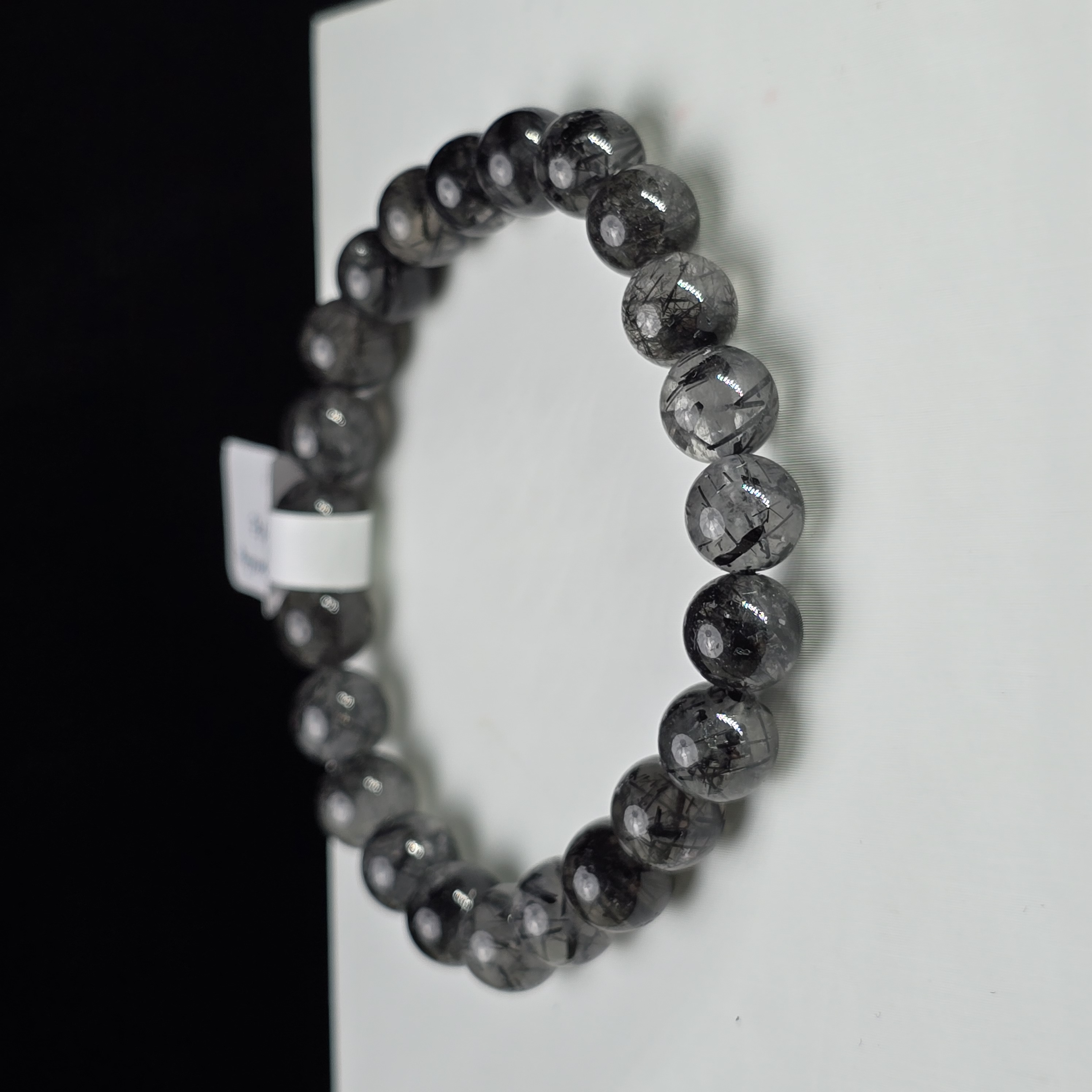 Vòng Thạch Anh Tóc Đen Black Tourmaline In Quartz_thumbnail_5