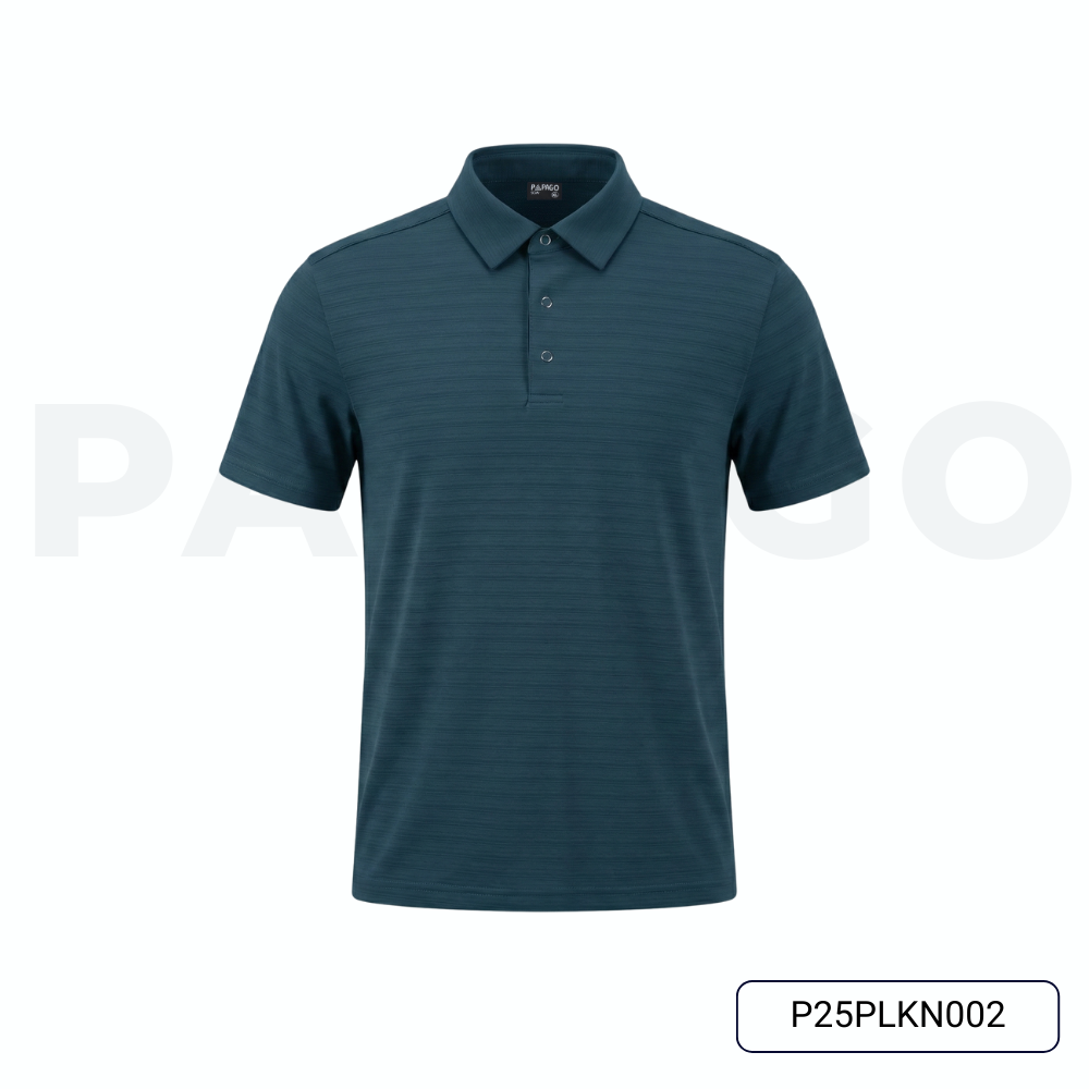 Áo polo PAPAGO cổ sơ mi ép cao cấp, polo trung niên sang trọng form rộng thoải mái - P25PLKN002_thumbnail_11