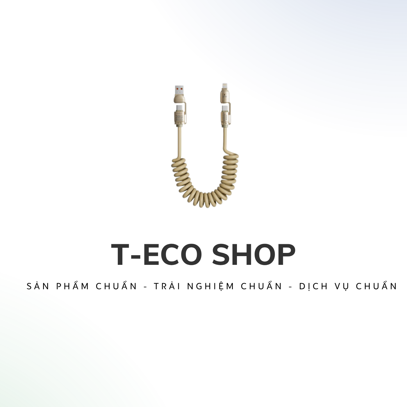T-ECO SHOP | Cáp Sạc Lò Xo 4 Trong 1 240W – Co Giãn 2m, Type-C, iPhone, Sạc Siêu Nhanh_thumbnail_9