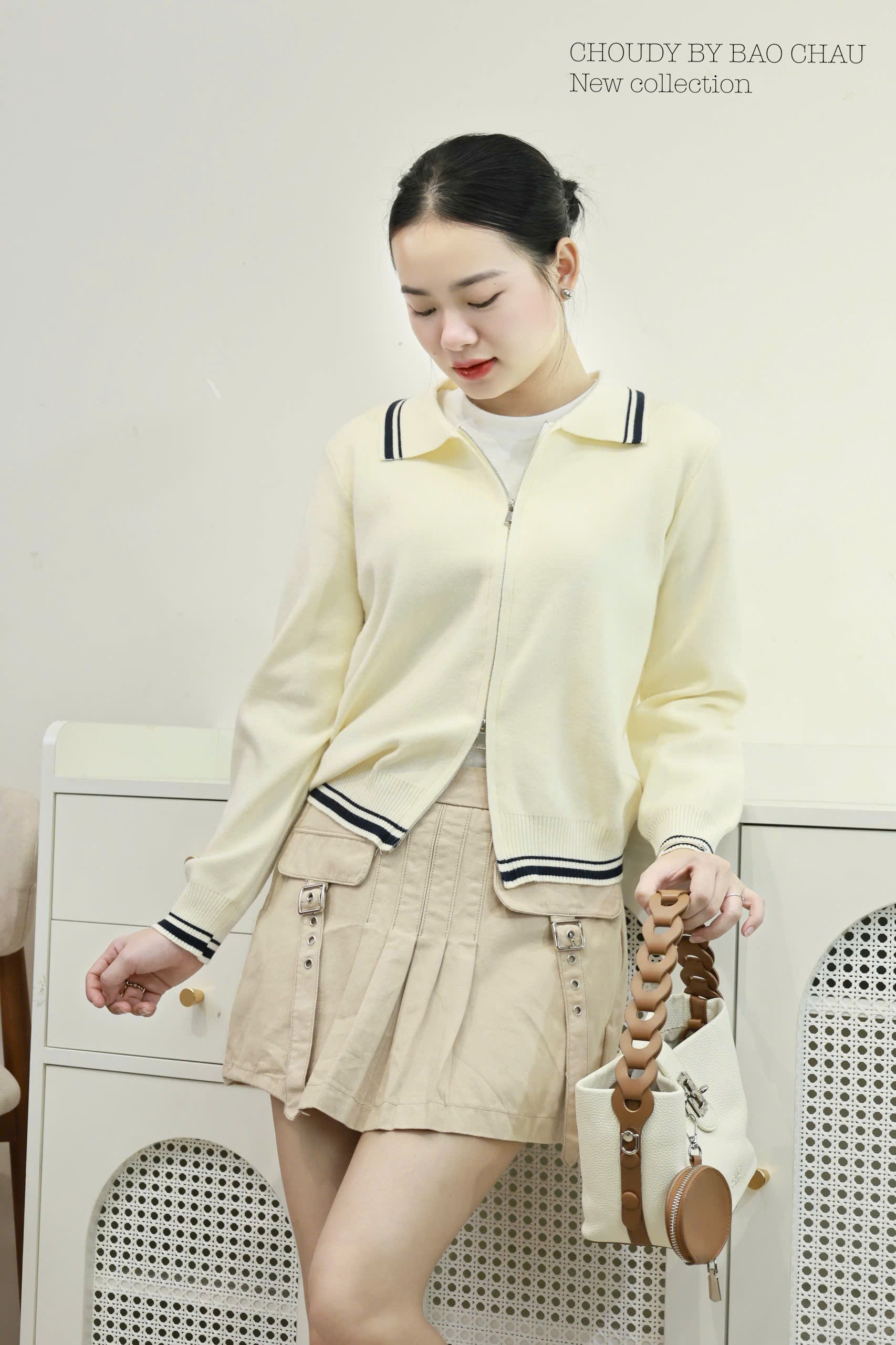 SALE C342 CHÂN VÁY BE