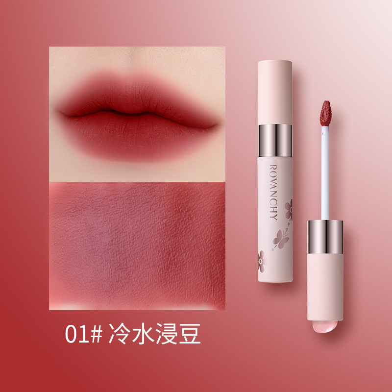 Son Kem Lì ROVANCHY R599 – Lên Màu Mịn Môi, Lâu Trôi, Không Khô Môi