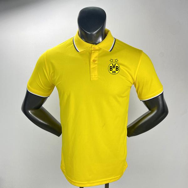 Áo polo 2C thể thao cao cấp in logo đội bóng - Vàng_thumbnail_2