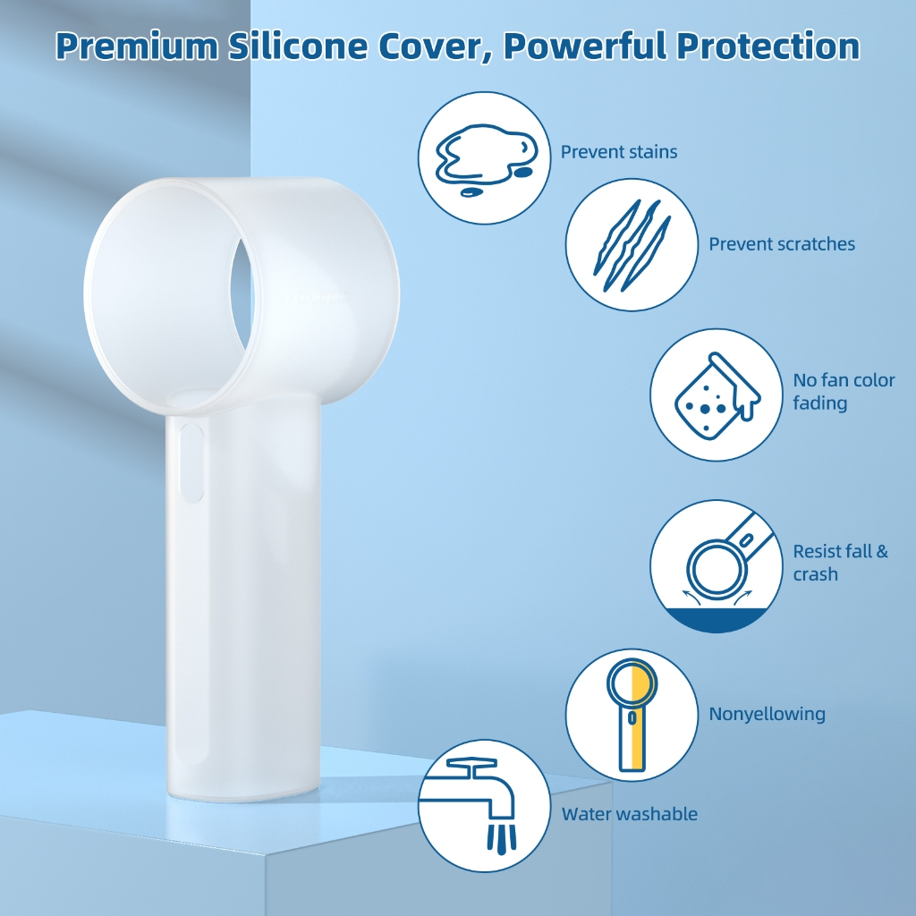 Goojodoq Fan Silicone Protective Cover Case