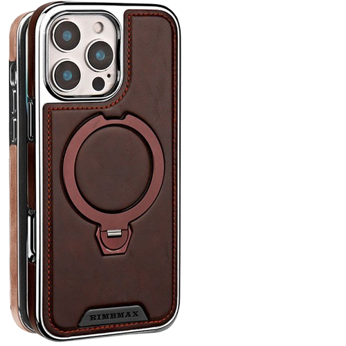 ỐP LƯNG ĐIỆN THOẠI DA BÒ CAO CẤP TÍCH HỢP VÒNG TRÒN TỪ TÍNH VÀ GIÁ ĐỠ ĐIỆN THOẠI_thumbnail_3