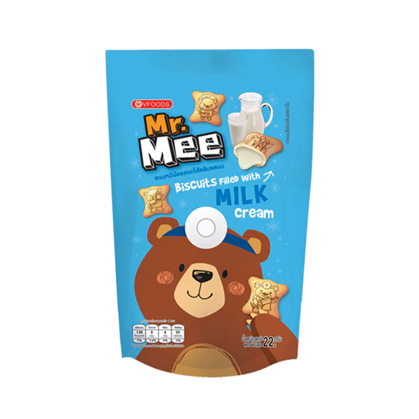 Bear-Shaped Cream Cookies