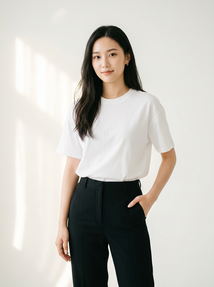 Áo thun trơn TRALI 401