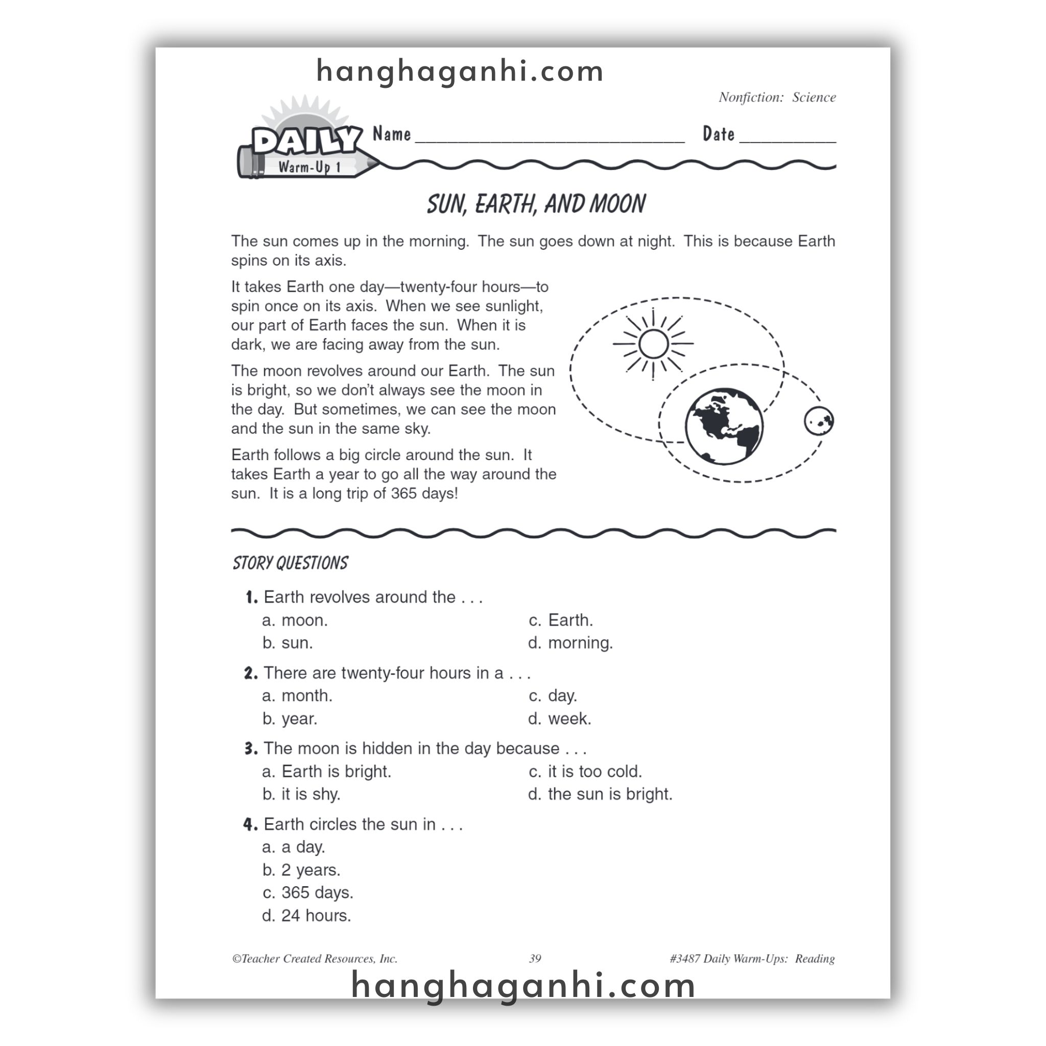 Sách Daily Warm Ups Reading Grade 1_thumbnail_9