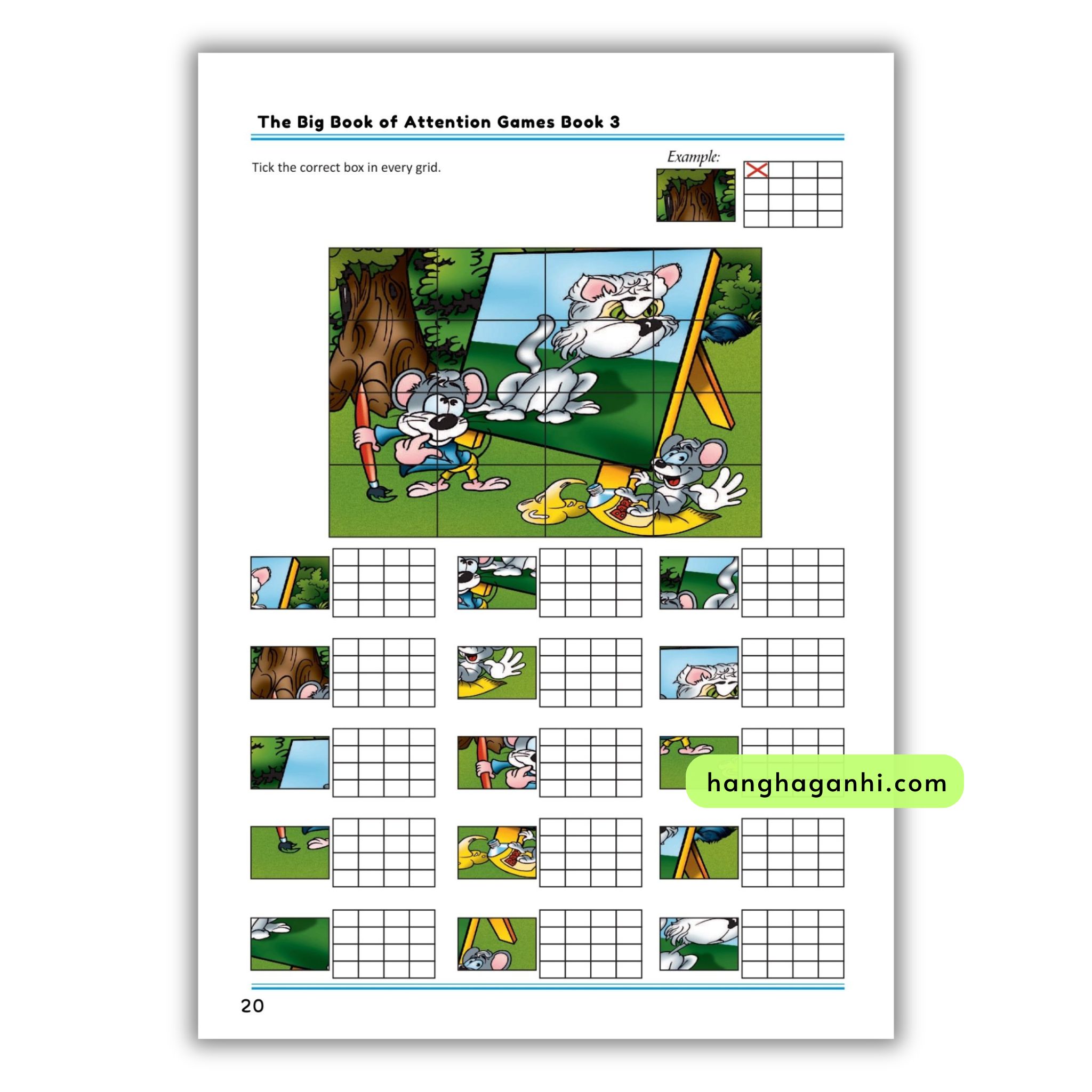 The Big Book of Attention Games Bộ 3 cuốn sách tư duy rèn kỹ năng tập trung, logic Neurotrainer_thumbnail_3