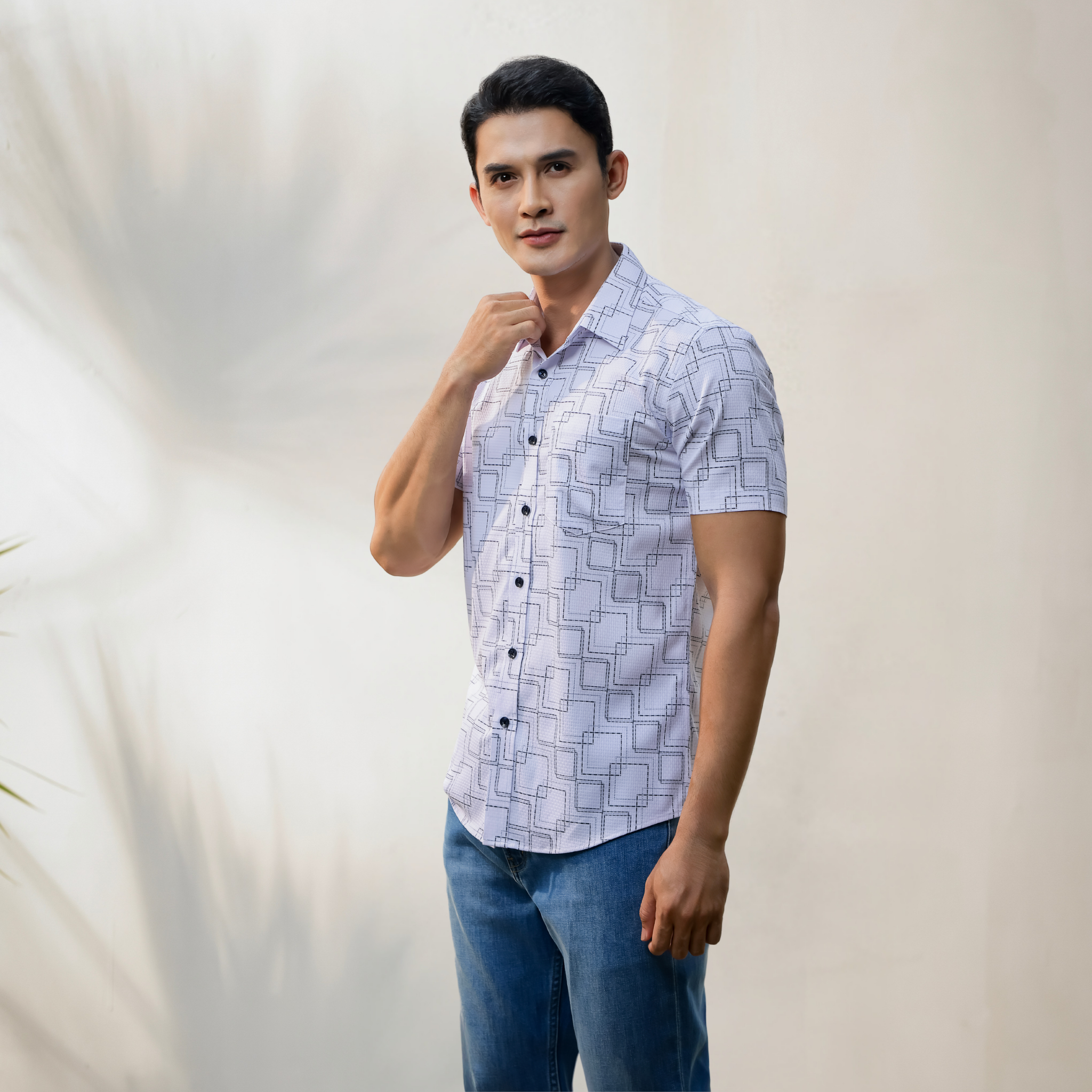 Áo Sơ Mi Sọc Regular S13