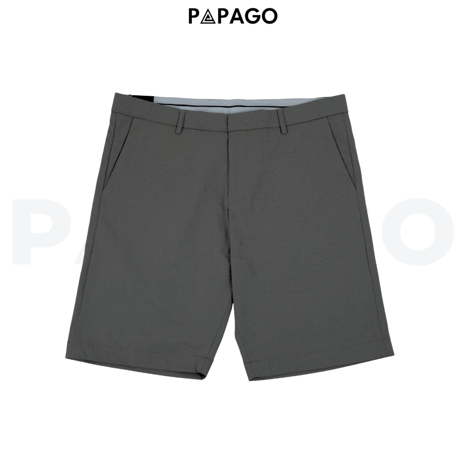 Quần short nam PAPAGO, quần ngố cao cấp chất mềm đẹp trung niên - P25QS003