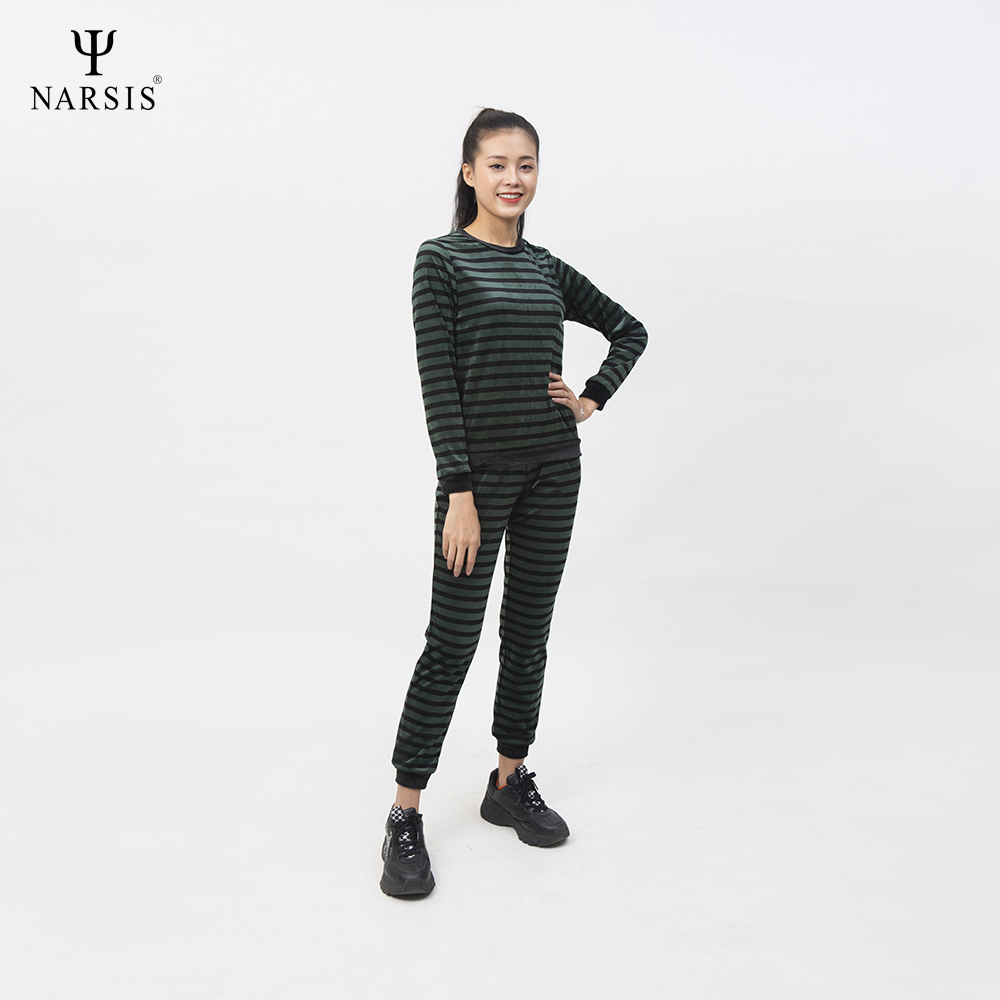 BỘ THU ĐÔNG NỮ M0025 NARSIS CHẤT LIỆU THOÁNG MÁT, DỄ CHỊU, THOẢI MÁI CẢ NGÀY, DỄ VẬN ĐỘNG_thumbnail_1