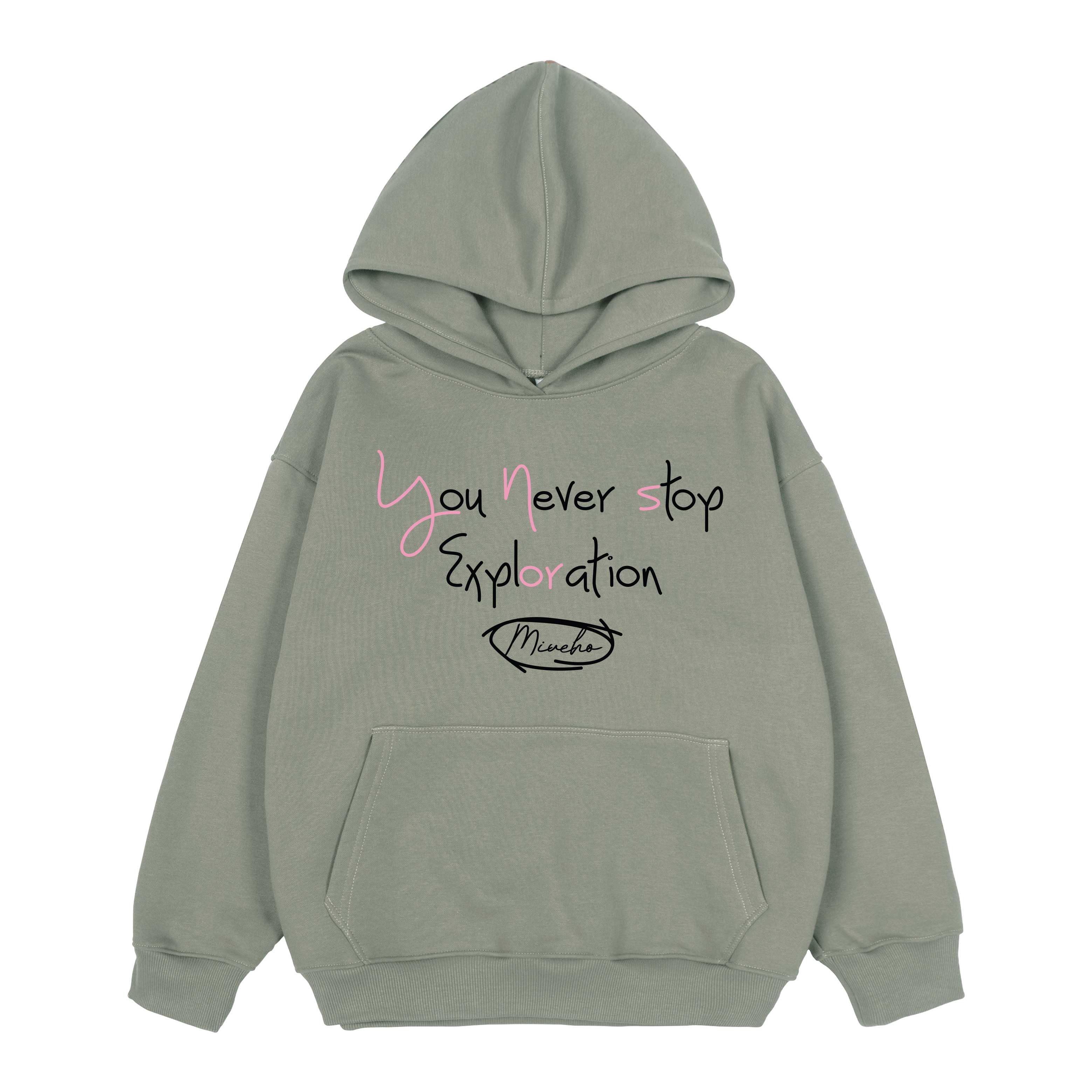 Áo hoodie nữ form rộng local brand HDD1615 Miucho vải nỉ chân cua dày dặn mũ tròn in typography_thumbnail_11