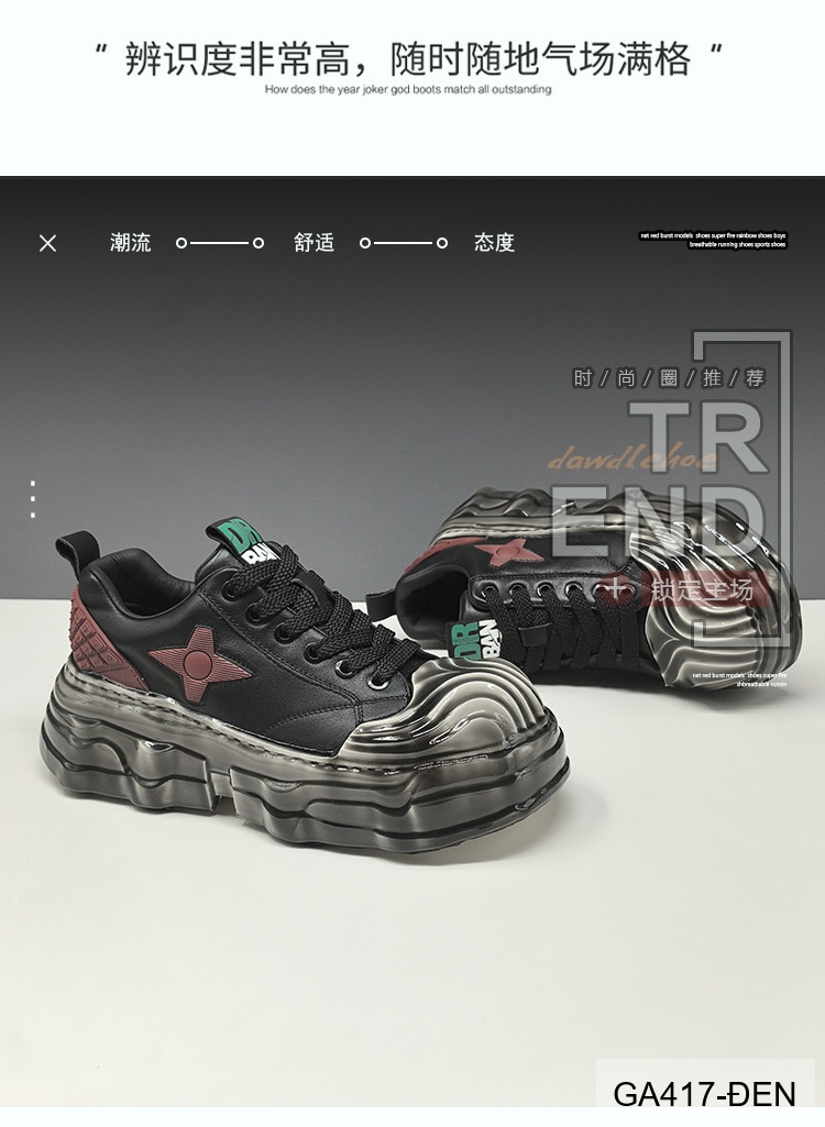 GA417 - Giày Sneaker Nam Đế Dày Tăng Chiều Cao Phong Cách Thời Trang Hàn Quốc_thumbnail_22