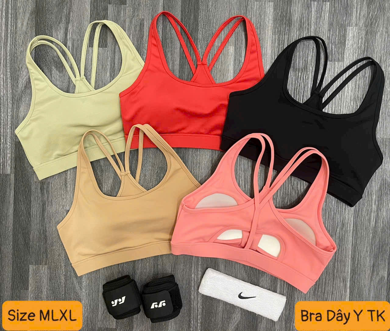 Áo Bra Thể Thao Hai Dây Lưng Chữ Y